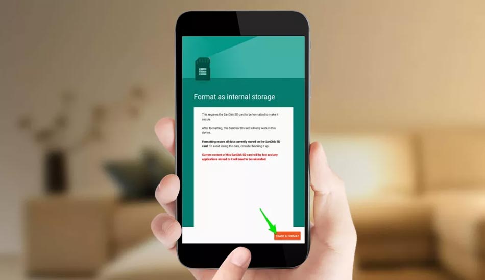 راه جایگزین برای انتقال دادن فایل های گوشی به sd کارت