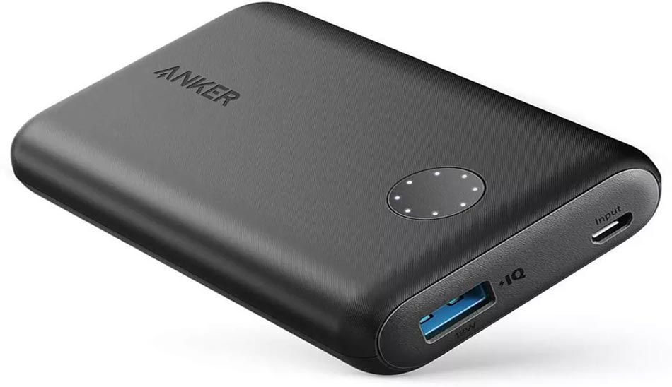 Anker PowerCore II 10,000mAh power bank | فهرست بهترین شارژرهای همراه ۲۰۲۲