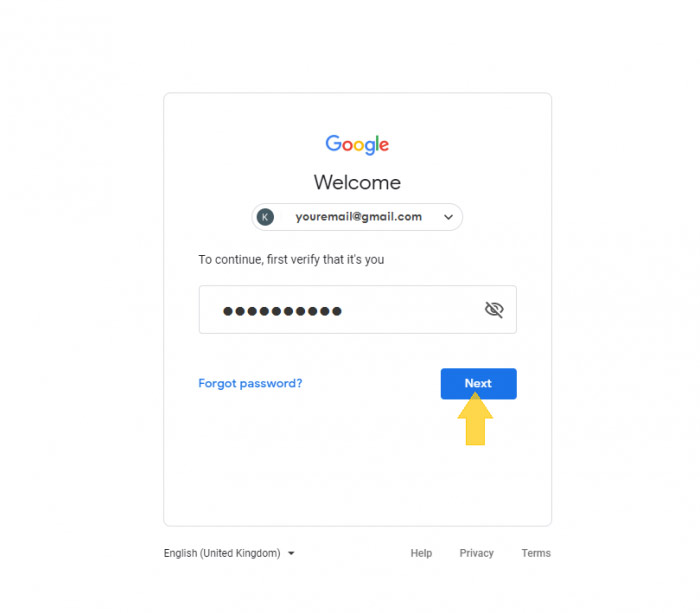 نحوه بروزرسانی شماره موبایل Gmail