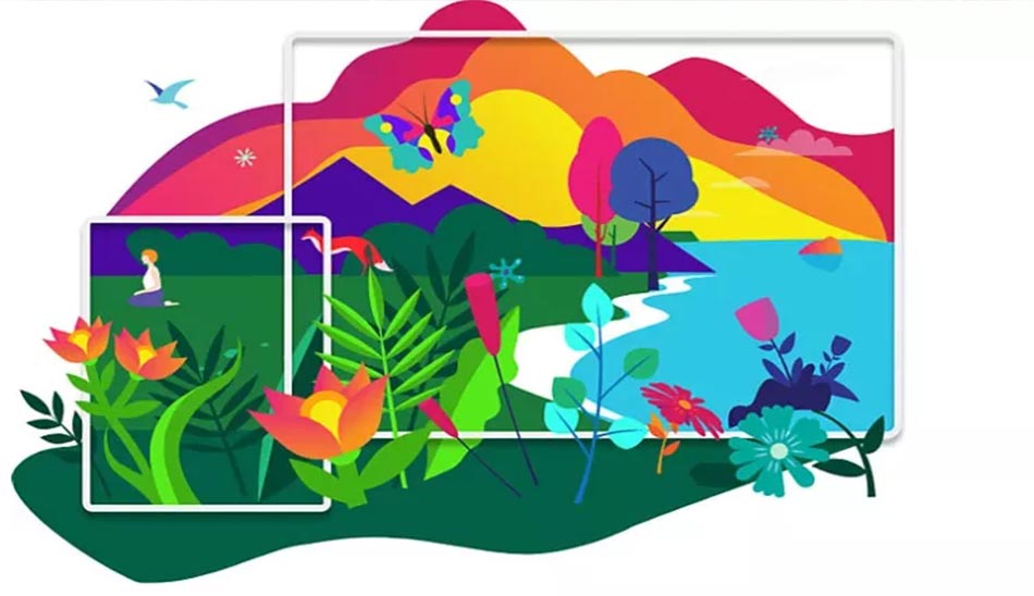 2- نرم افزار Adobe Illustrator بهترین گزینه برای تصاویر برداری زرق و برق دار