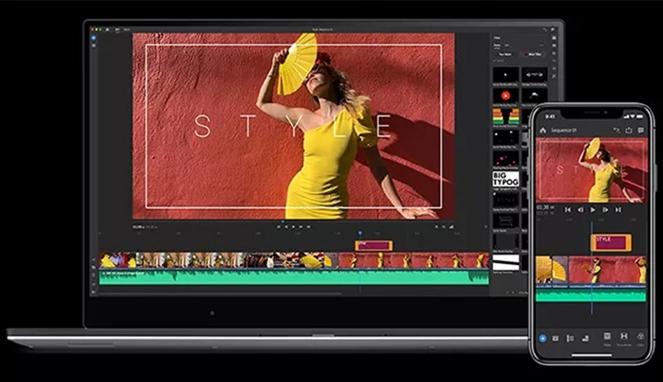 8- نرم افزار Adobe Premiere Pro مجموعه ای از ابزار های ویرایش ویدیو