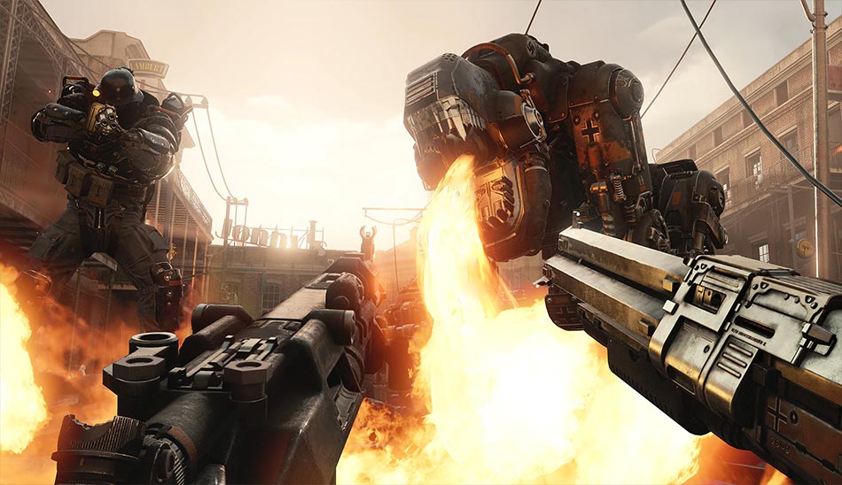 11- بازی Wolfenstein 2: The New Colossus ولفنشتاین ۲: غول جدید