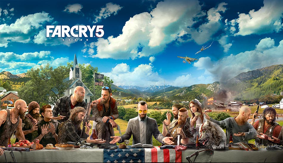15- بازی Far Cry 5 فارکرای 5 بازی های ماجراجویی کامپیوتر