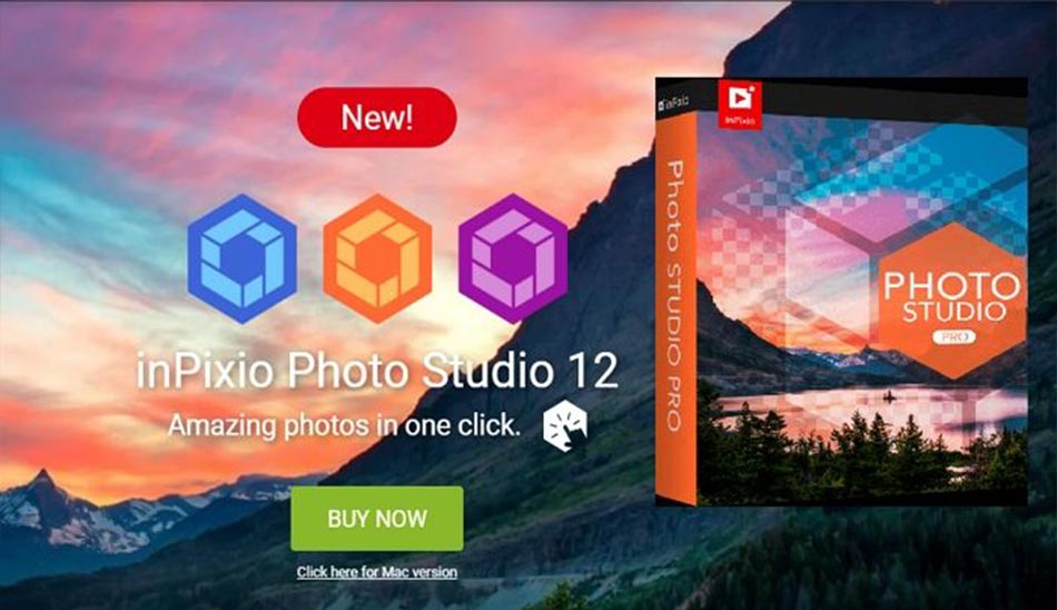 6. برنامه inPixio Photo Studio Pro 12 نرم افزار ادغام چند عکس در یک فایل