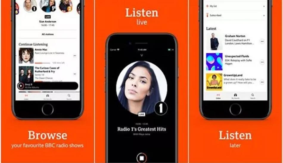 18. برنامه BBC Sounds بهترین اپلیکیشن های موزیک