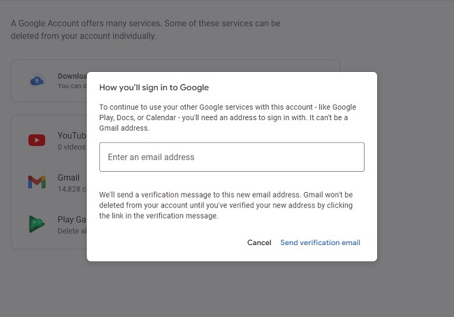 حذف کردن حساب Gmail / دلیت کردن حساب گوگل