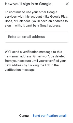 حذف کردن حساب Gmail / حذف همیشگی اکانت جیمیل گوگل