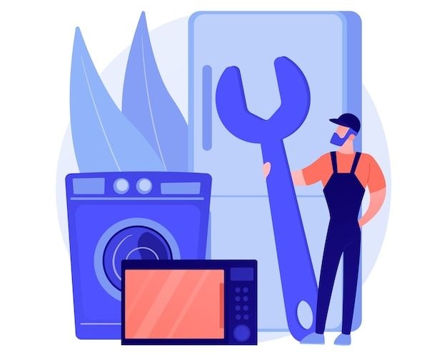 تعمیرات ماشین لباسشویی توسط دی سی سرویس