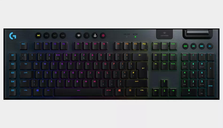 1- کیبورد Logitech G915 | جدیدترین کیبورد های بی سیم 2022