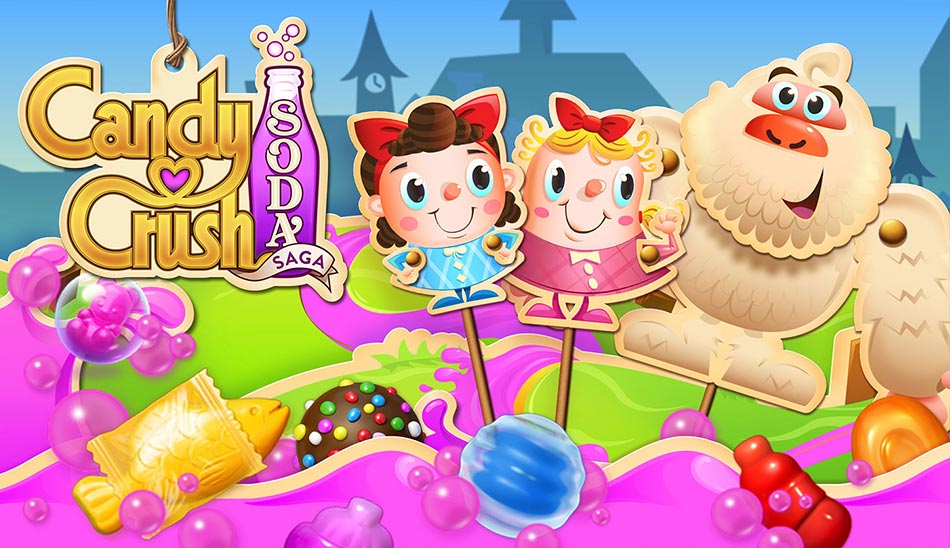 20. بازی Candy Crush Soda Saga نصب بازی دخترانه برای اندروید