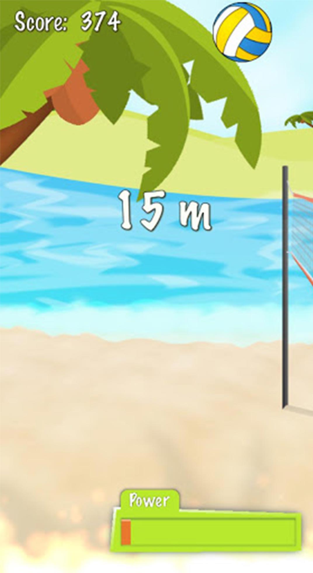 13. بازی Sonic Volleyball Beach دانلود بازی والیبال قدیمی موبایل