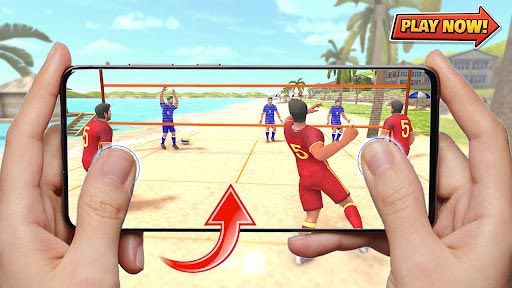 14. بازی Volleyball 3D Offline Sim Game بهترین بازی والیبال آفلاین