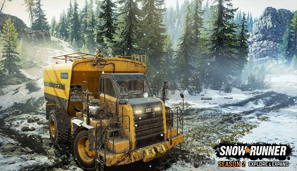 9. بازی SnowRunner: Premium Edition : بازی ماشین سنگین مود شده ویندوز