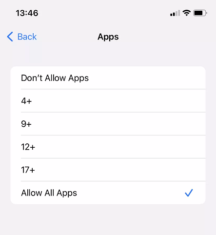 هايد كردن برنامه در اپل