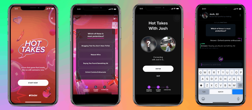 آموزش برنامه تیندر
