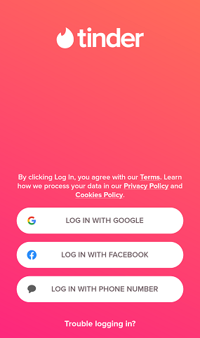 نحوه کار با اپلیکیشن tinder
