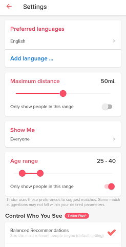نحوه کار با اپلیکیشن tinder