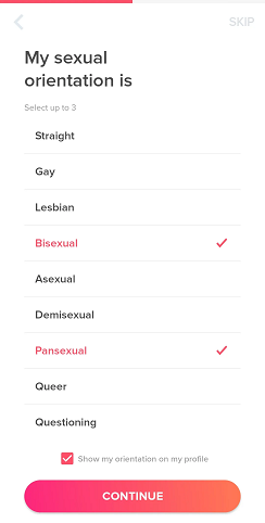 نحوه کار با اپلیکیشن tinder