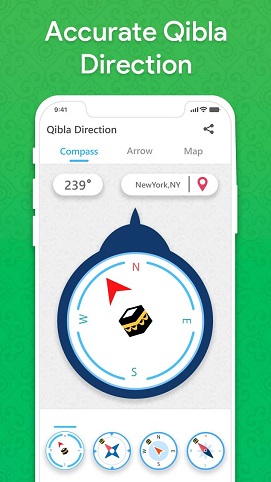 اپلیکیشن قبله یاب