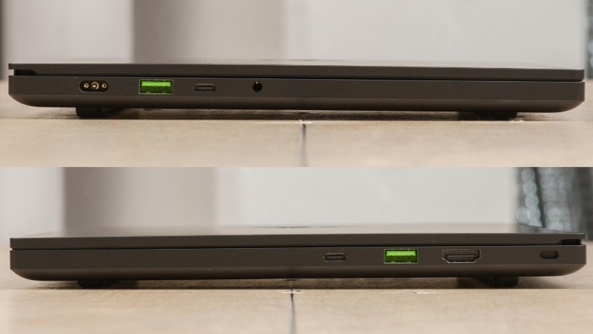 درگاه های لپتاپ ریزر Blade 14