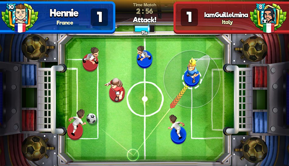 11. بازی Soccer Royale: Clash Games بازی فوتبال انلاین برای گوشی