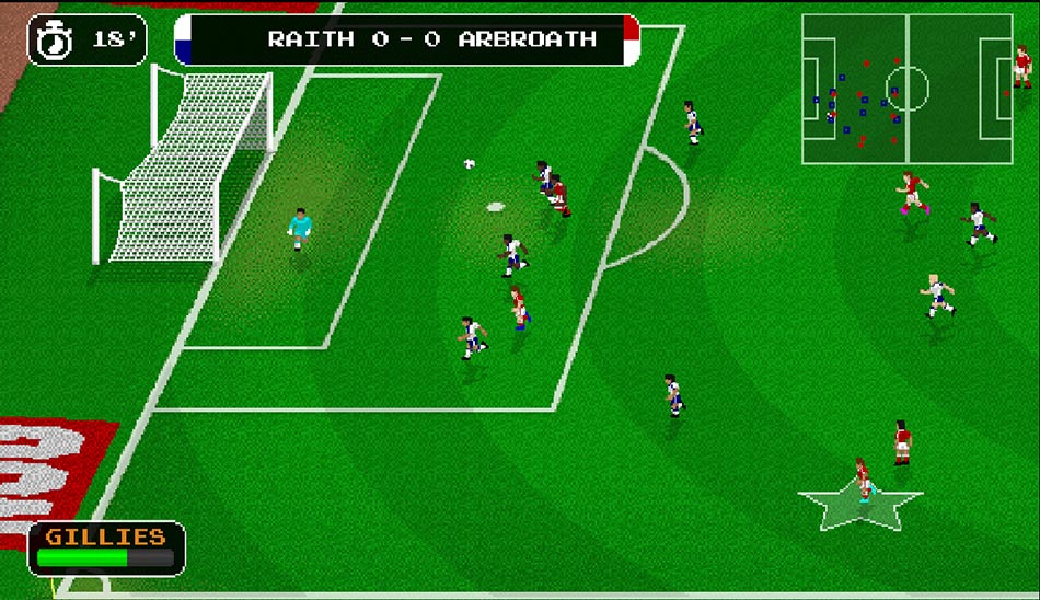 13. بازی Retro Goal بهترین بازی فوتبال اندروید آفلاین