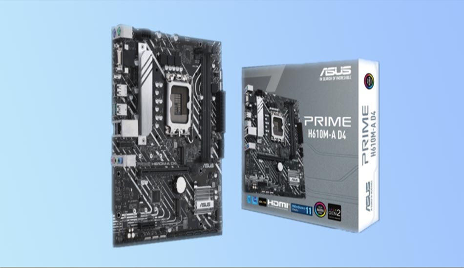 6. Asus Prime H610M-A D4 بهترین مادر برد در سال 2022