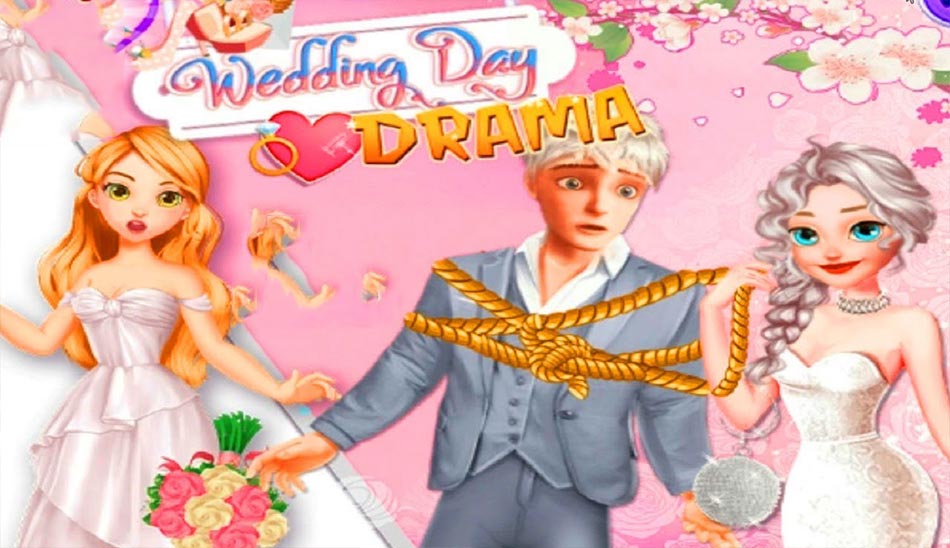 Wedding Day Drama بازی انلاین دخترانه برای موبایل