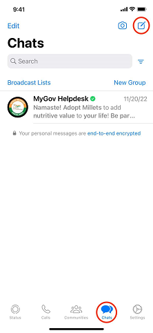 ساخت Saved Messages در واتس اپ