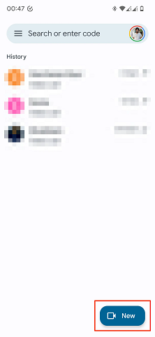 نحوه ایجاد جلسه آنلاین در Google Meet
