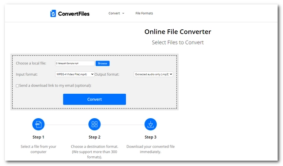 تبدیل فایل تصویری به صوتی