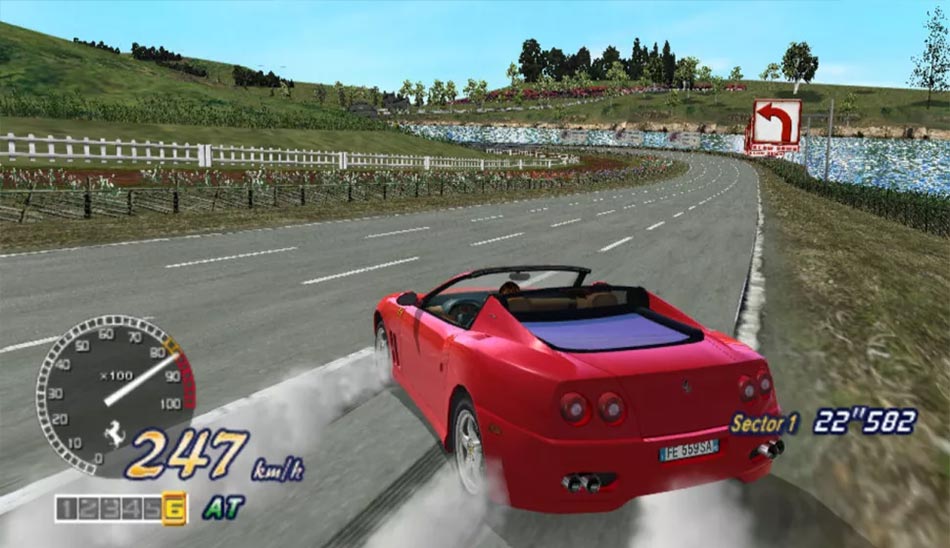 24. بازی OutRun 2006: Coast 2 Coast بازی های پلی استیشن ۲