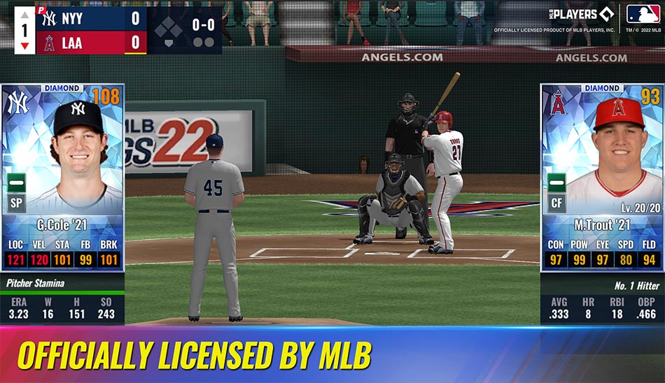بازی MLB 9 Innings 22 بازی ورزشی توپی برای اندروید