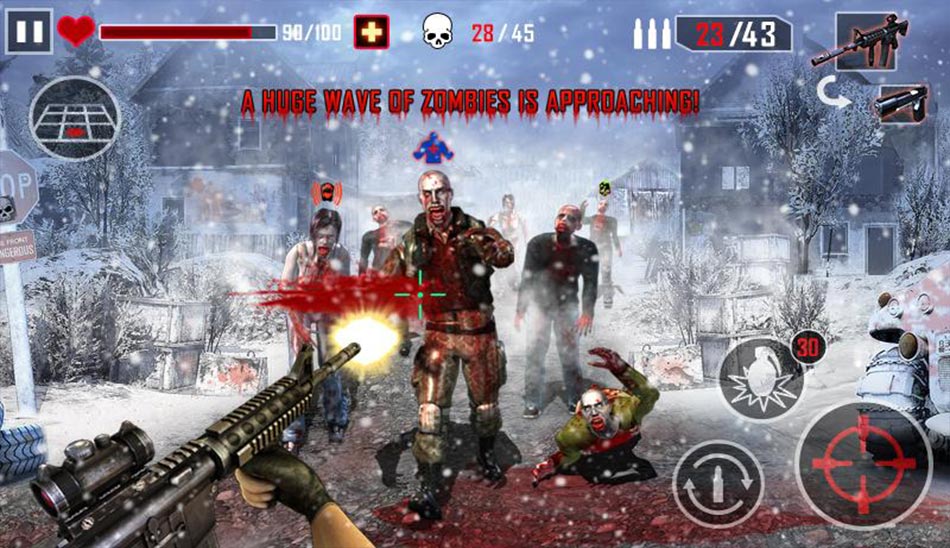 13. بهترین بازی زامبی آنلاین Zombie Killing – Call of Killers