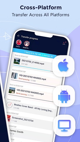 ارسال فایل از اندروید به iOS / روش های انتقال فایل بین اندروید و آیفون