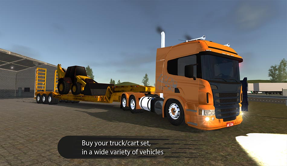 19. بازی The Road Driver – Truck and Bus Simulator دانلود بازی کامیون 18 چرخ اسکانیا
