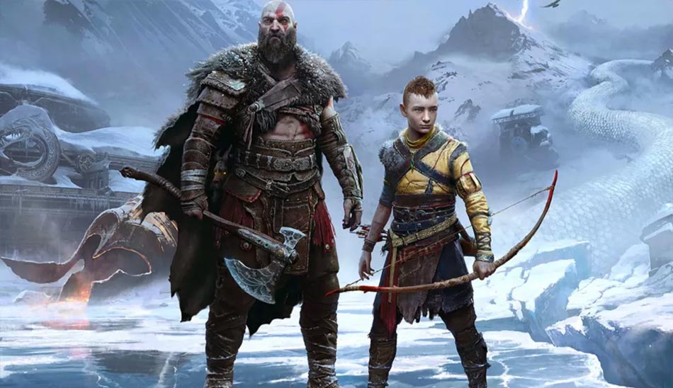 بازی God of War Ragnarok بهترین بازی های پی اس فایو