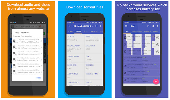 1. برنامه Internet Download Manager برنامه دانلود فیلم گوشی