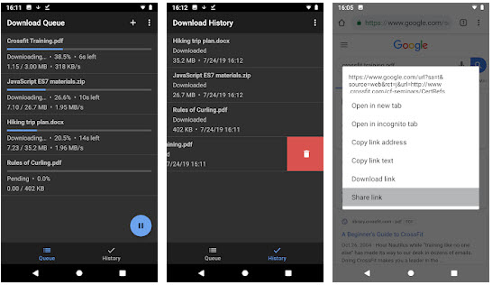 10. برنامه Download All Files نرم افزار دانلود ویدیو اندروید