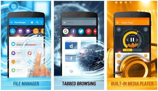 5. برنامه Download Manager for Android بهترین برنامه دانلود فیلم و سریال با گوشی