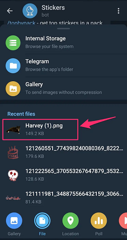 ربات استیکر ساز تلگرام