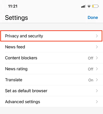 آموزش پاکسازی کش مرورگر Edge