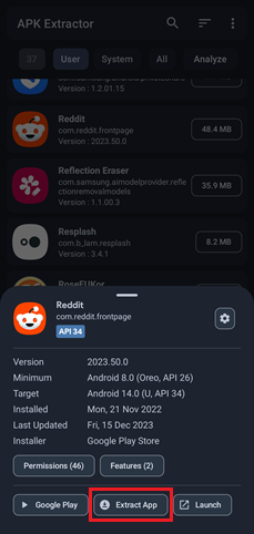 دانلود فایل apk از گوگل پلی

