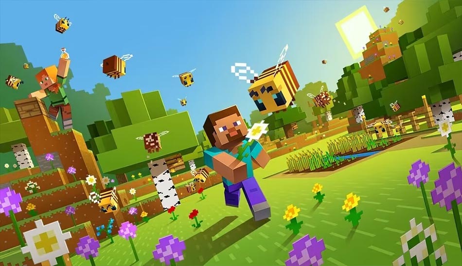 1. بازی Minecraft لیست بازی های دخترانه کامپیوتری