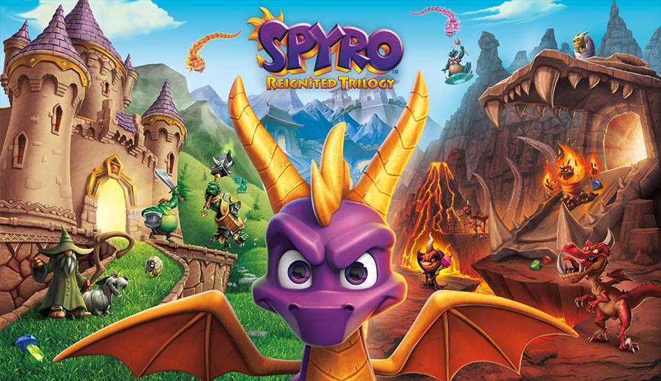 3. بازی Spyro Reignited Trilogy بازی دخترانه برای کامپیوتر کم حجم