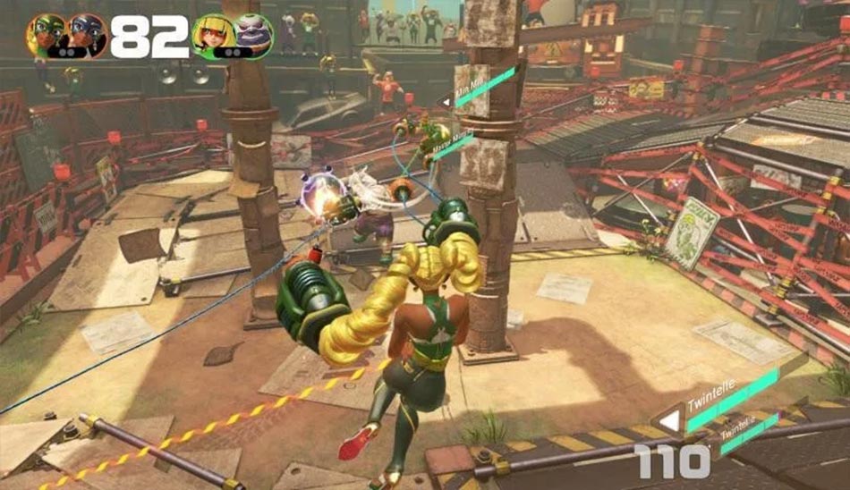 2. ARMS کیفیت بازی های نینتندو سوییچ ۲۰۲۲