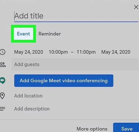 اضافه کردن تاریخ تولد در Google Calendar