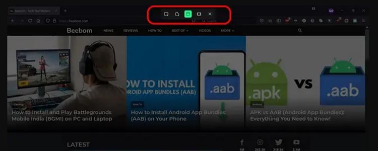 برنامه های اسکرین شات در ویندوز 11