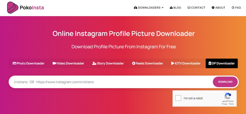 دانلود عکس پروفایل اینستاگرام بدون برنامه 