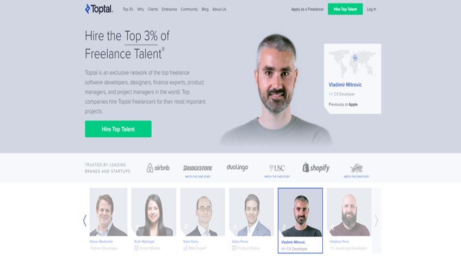 سایت Toptal | بهترین سایت های فریلنسری جهان